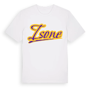 Isone baseball t-shirt – ekologisk bomull t-shirt från Pinshirt