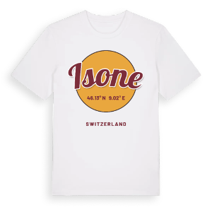 Isone cirkel t-shirt – ekologisk bomull t-shirt från Pinshirt