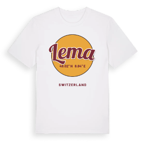 Lema cirkel t-shirt – ekologisk bomull t-shirt från Pinshirt