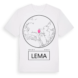 Lema t-shirt – ekologisk bomull t-shirt från Pinshirt