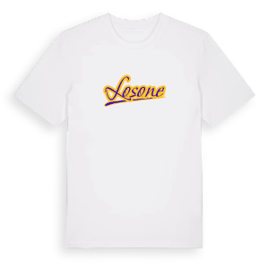 Losone baseball t-shirt – ekologisk bomull t-shirt från Pinshirt