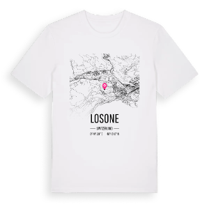 Losone karta t-shirt – ekologisk bomull t-shirt från Pinshirt