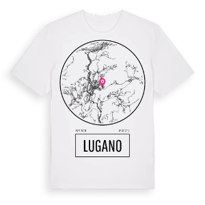 Lugano t-shirt – ekologisk bomull t-shirt från Pinshirt