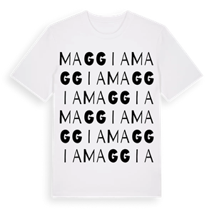 Maggia ordlek t-shirt – ekologisk bomull t-shirt från Pinshirt