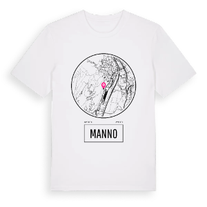 Manno t-shirt – ekologisk bomull t-shirt från Pinshirt