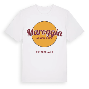 Maroggia cirkel t-shirt – ekologisk bomull t-shirt från Pinshirt