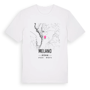 Melano karta t-shirt – ekologisk bomull t-shirt från Pinshirt