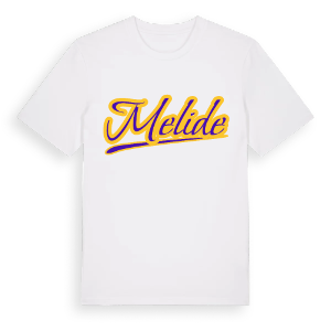 Melide baseball t-shirt – ekologisk bomull t-shirt från Pinshirt