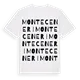 Monteceneri ordlek t-shirt