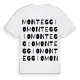 Monteggio ordlek t-shirt