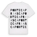 Ponte Capriasca ordlek t-shirt