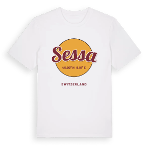 Sessa cirkel t-shirt – ekologisk bomull t-shirt från Pinshirt