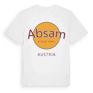 Absam cirkel t-shirt – ekologisk bomull t-shirt från Pinshirt