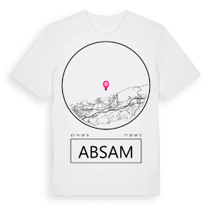 Absam t-shirt – ekologisk bomull t-shirt från Pinshirt