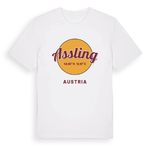 Assling cirkel t-shirt – ekologisk bomull t-shirt från Pinshirt