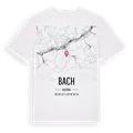 Bach karta t-shirt
