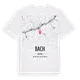 Bach karta t-shirt