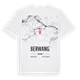 Berwang karta t-shirt