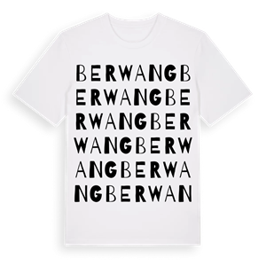 Berwang ordlek t-shirt – ekologisk bomull t-shirt från Pinshirt