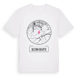 Bezirk Reutte t-shirt – ekologisk bomull t-shirt från Pinshirt