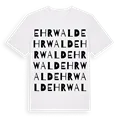 Ehrwald ordlek t-shirt