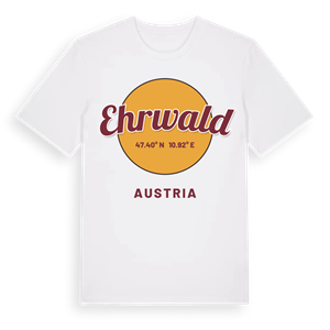 Ehrwald cirkel t-shirt – ekologisk bomull t-shirt från Pinshirt