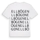 Ellbögen ordlek t-shirt