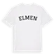Elmen böjd t-shirt