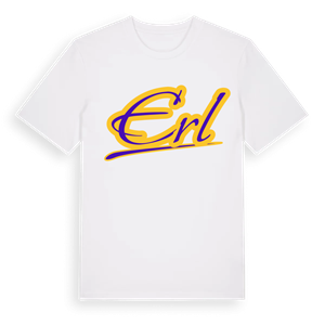 Erl baseball t-shirt – ekologisk bomull t-shirt från Pinshirt