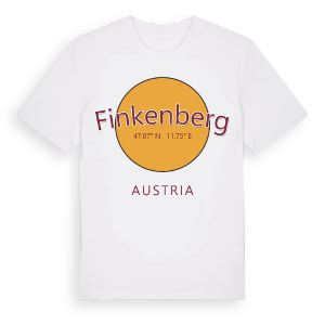 Finkenberg cirkel t-shirt – ekologisk bomull t-shirt från Pinshirt
