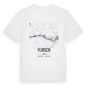 Flirsch karta t-shirt – ekologisk bomull t-shirt från Pinshirt