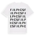 Fulpmes ordlek t-shirt