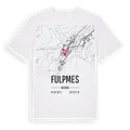 Fulpmes karta t-shirt