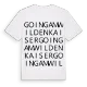 Going am Wilden Kaiser ordlek t-shirt