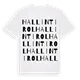 Hall in Tirol ordlek t-shirt