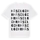Häselgehr ordlek t-shirt