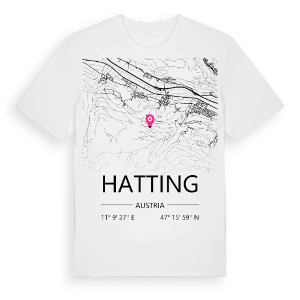 Hatting karta t-shirt – ekologisk bomull t-shirt från Pinshirt
