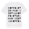 Hopfgarten im Brixental ordlek t-shirt