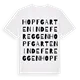 Hopfgarten in Defereggen ordlek t-shirt