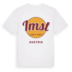 Imst cirkel t-shirt – ekologisk bomull t-shirt från Pinshirt
