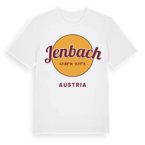 Jenbach cirkel t-shirt – ekologisk bomull t-shirt från Pinshirt