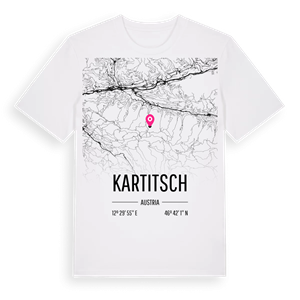 Kartitsch karta t-shirt – ekologisk bomull t-shirt från Pinshirt