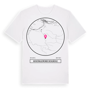Katastralgemeinde Bichlbächle t-shirt – ekologisk bomull t-shirt från Pinshirt