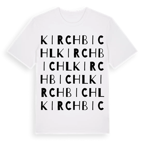 Kirchbichl ordlek t-shirt – ekologisk bomull t-shirt från Pinshirt