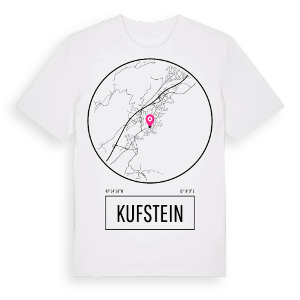 Kufstein t-shirt – ekologisk bomull t-shirt från Pinshirt