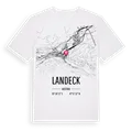 Landeck karta t-shirt