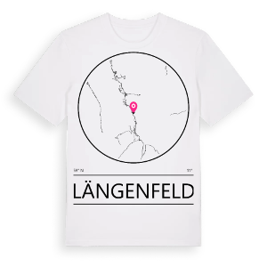 Längenfeld t-shirt – ekologisk bomull t-shirt från Pinshirt
