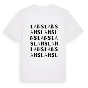 Lans ordlek t-shirt – ekologisk bomull t-shirt från Pinshirt