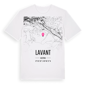 Lavant karta t-shirt – ekologisk bomull t-shirt från Pinshirt