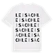 Leisach ordlek t-shirt